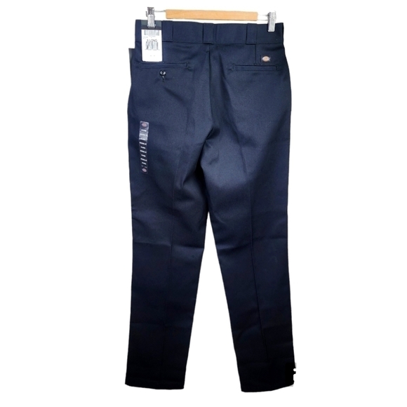 DICKIES 874 Original Fit Work Pants High Rise Size 6 Long - Picture 3 of 9